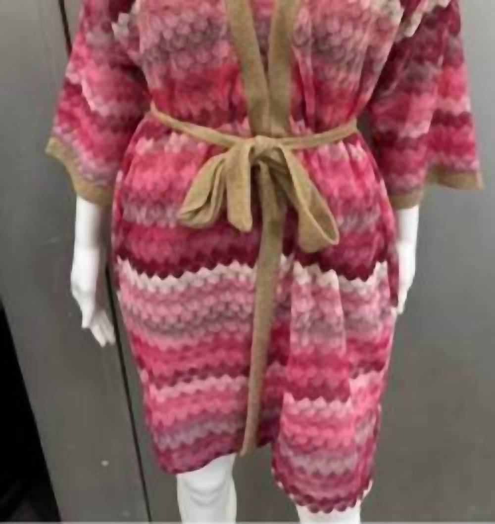 Brand Bazar - Women's Chevron Knit Wrap