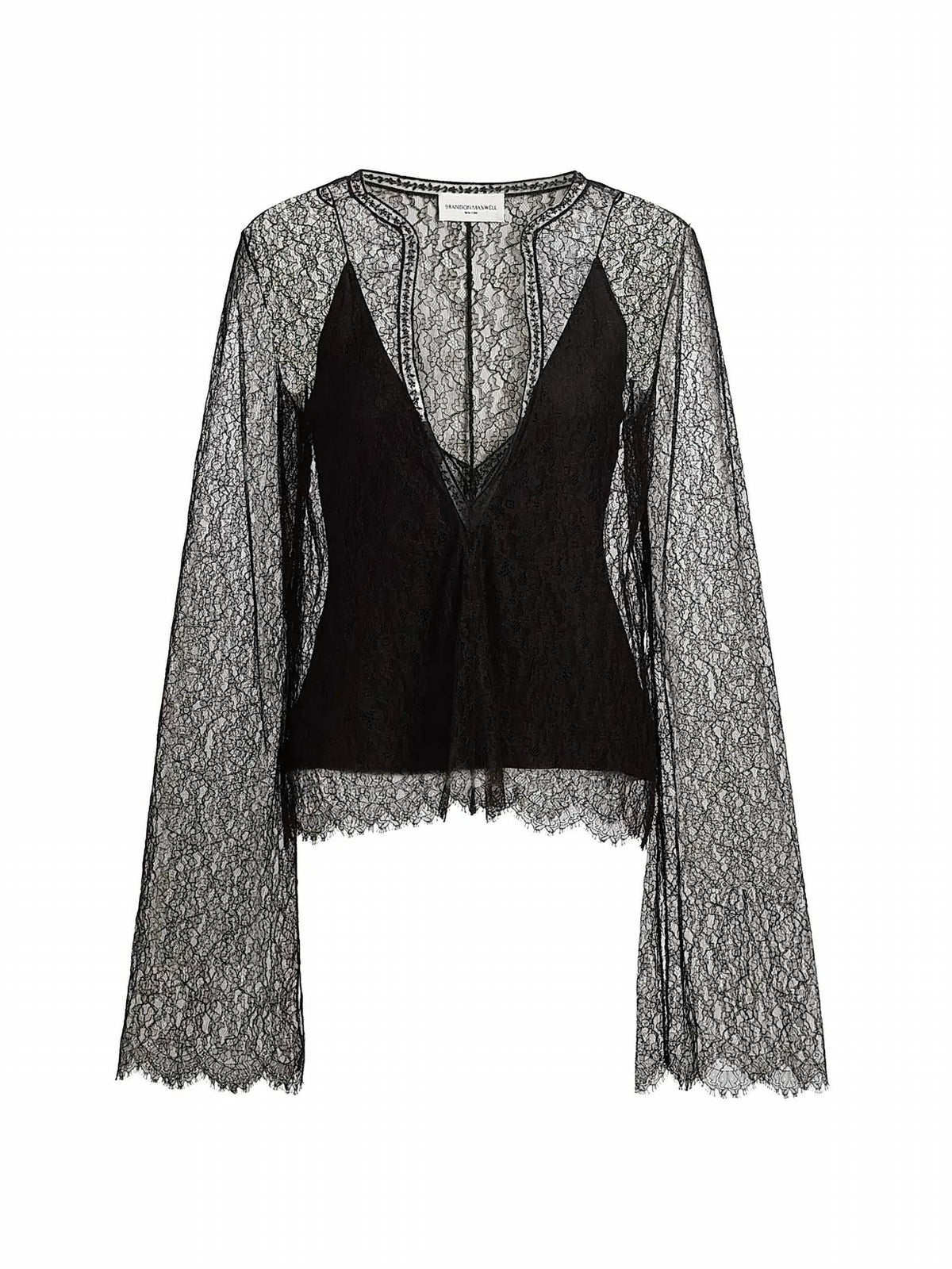 Brandon Maxwell - Eloise Relax Lace Top