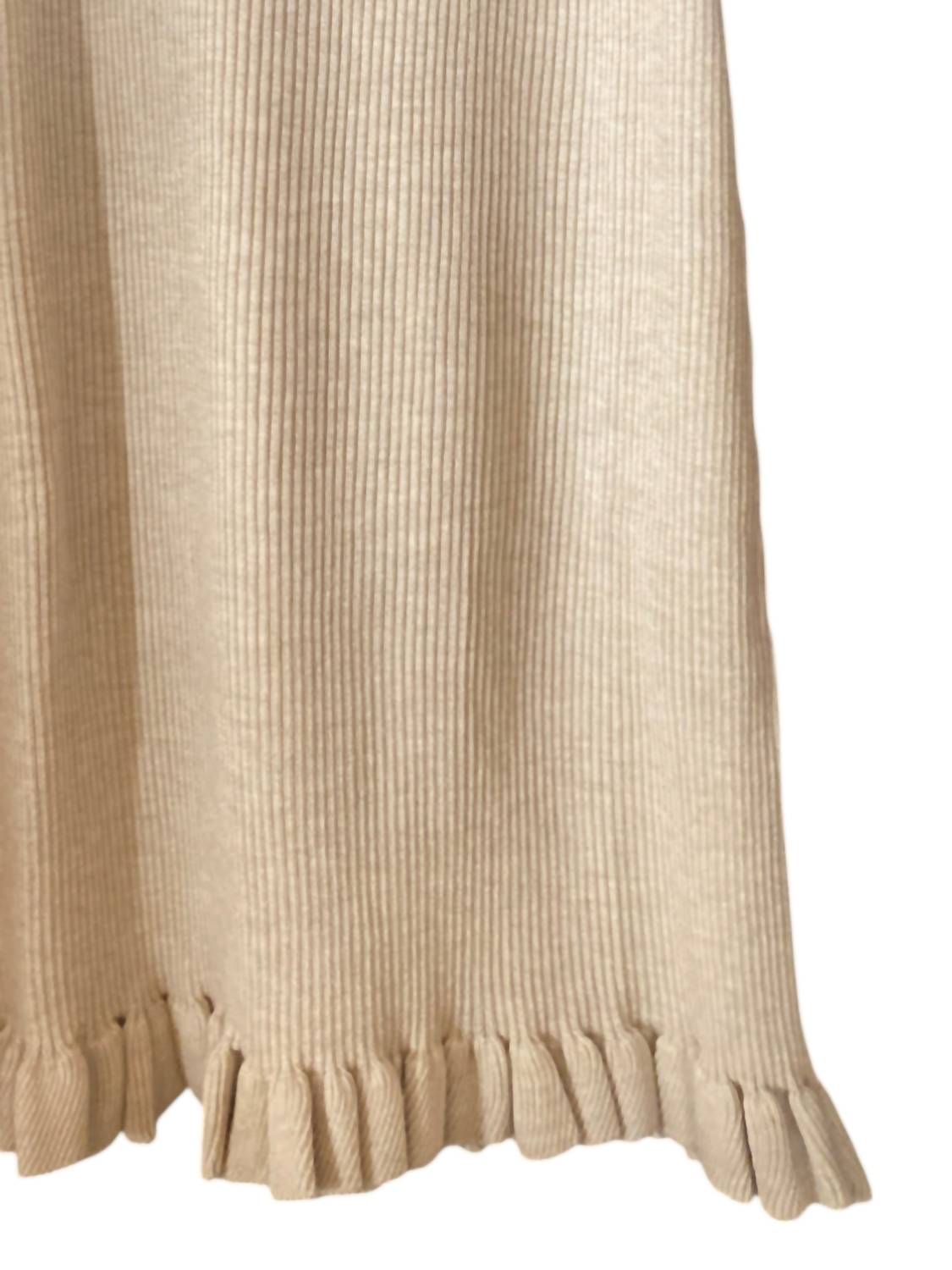 Brandon Maxwell - Grace Midi Skirt With Ruffle Hem