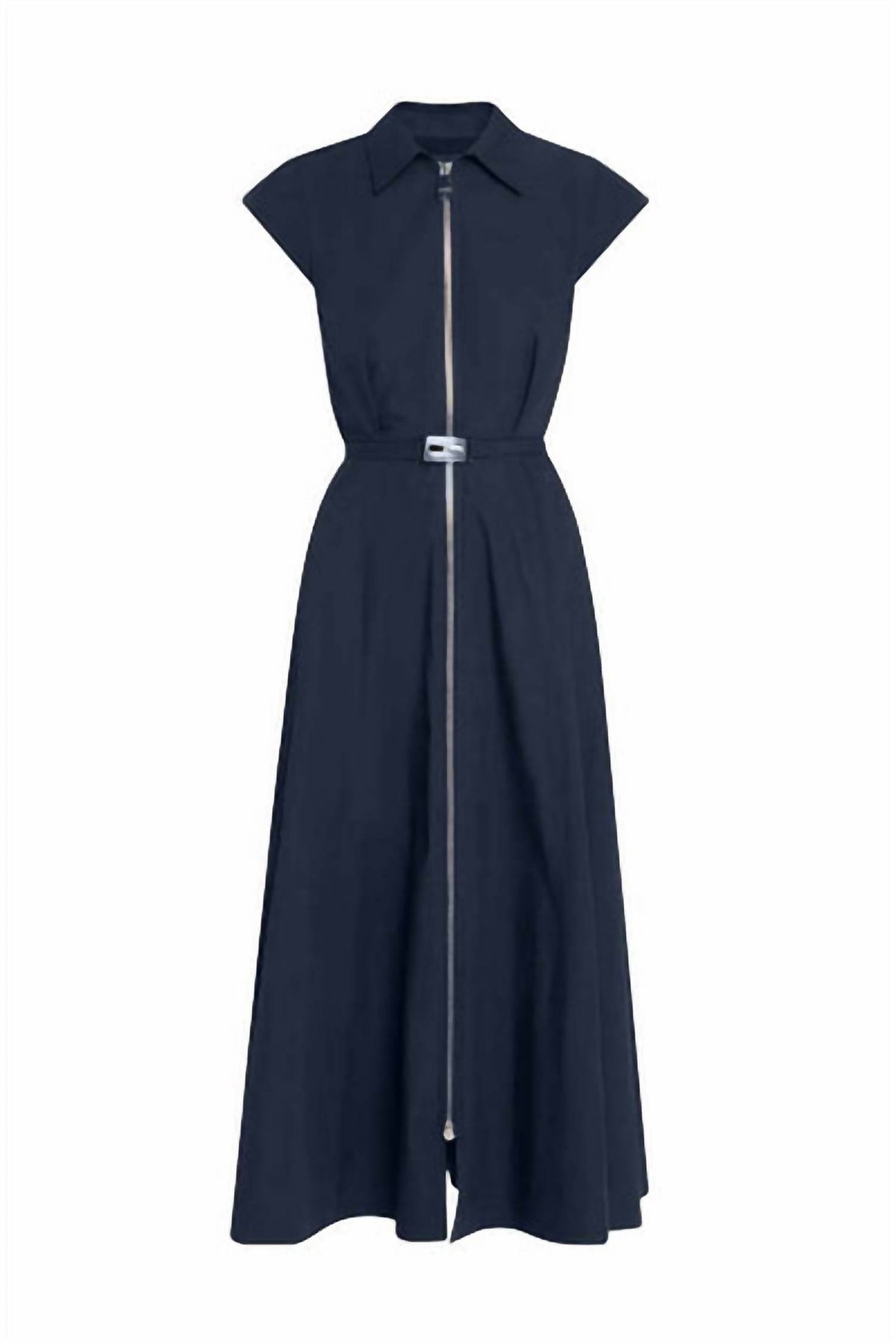 Brandon Maxwell - Jace Short Sleeve Collared Dress