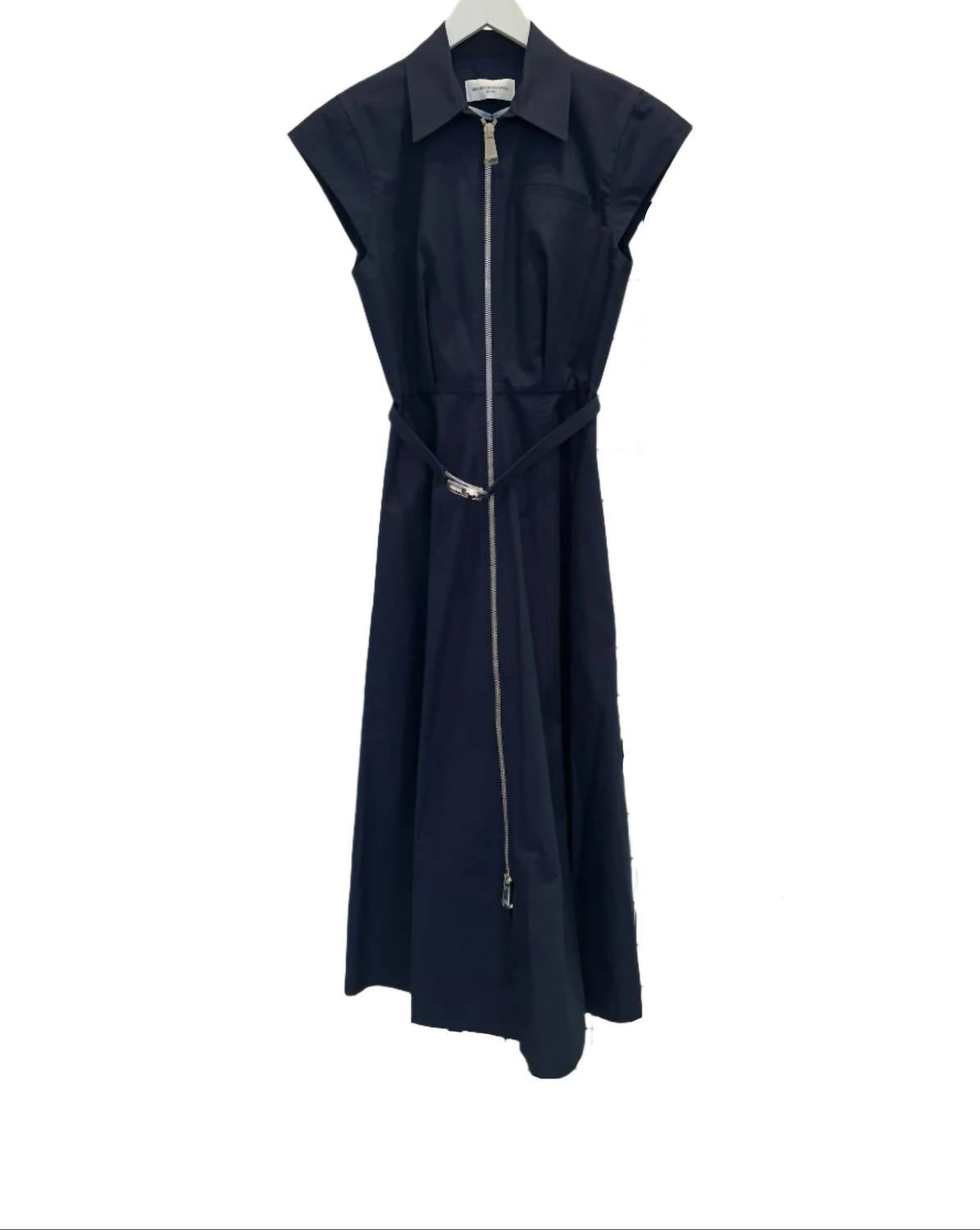 Brandon Maxwell - Jace Short Sleeve Collared Dress