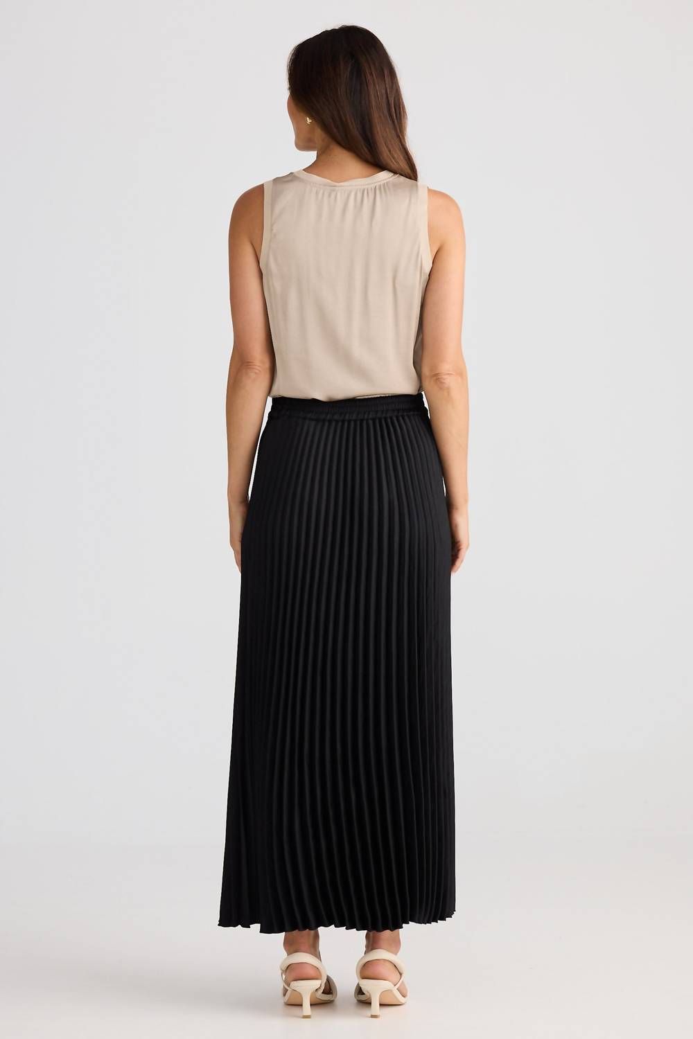 Brave + True - Alias Pleated Maxi Skirt