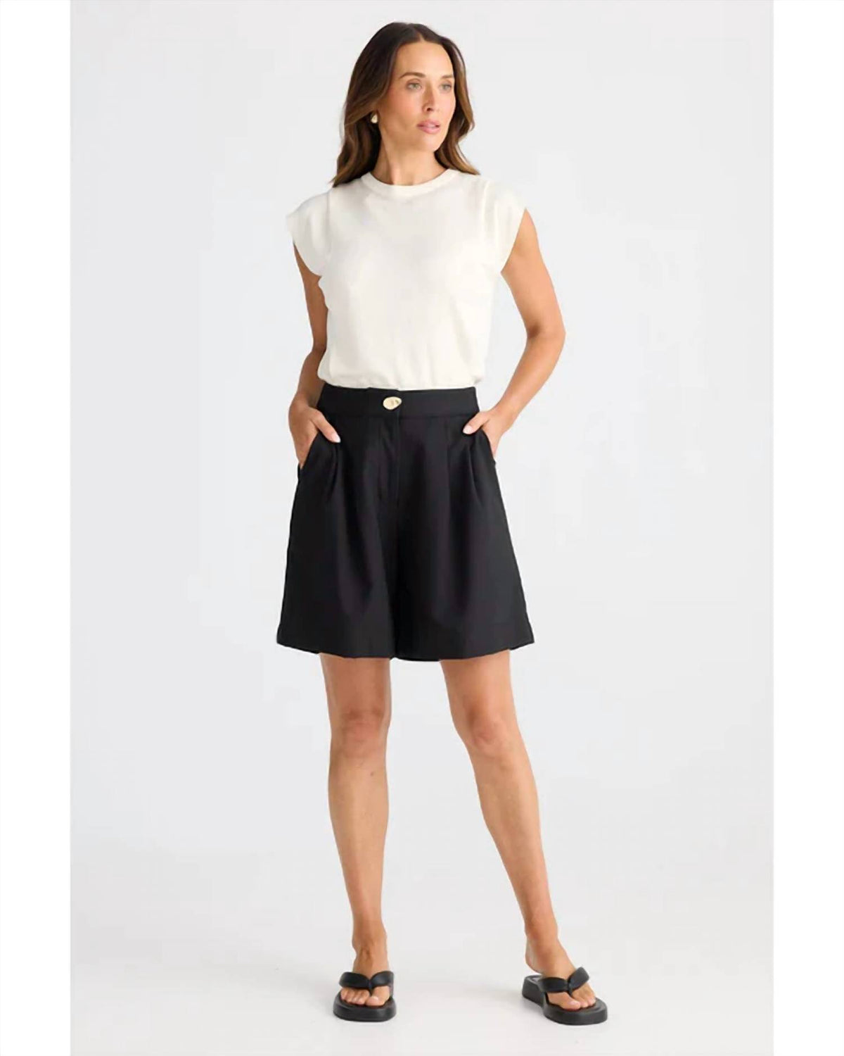 Brave + True - Origami Pleated Short