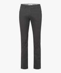 Brax - Men's Woolook Houndstooth Chuck Five Pocket Trousers