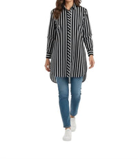 Brax - Viki Striped Button Up Top
