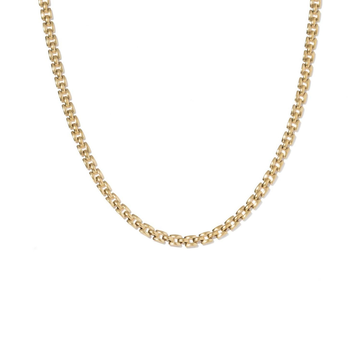 Brenda Grands - Women's Squared Chained Necklace