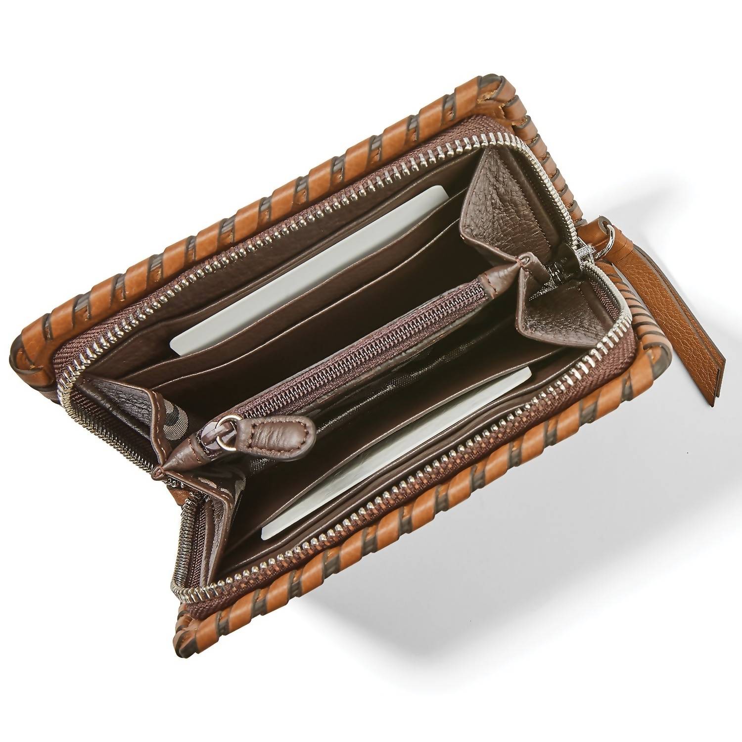 Brighton - Women's Ferrara Santorini Medium Wallet - bags - brown - handbags