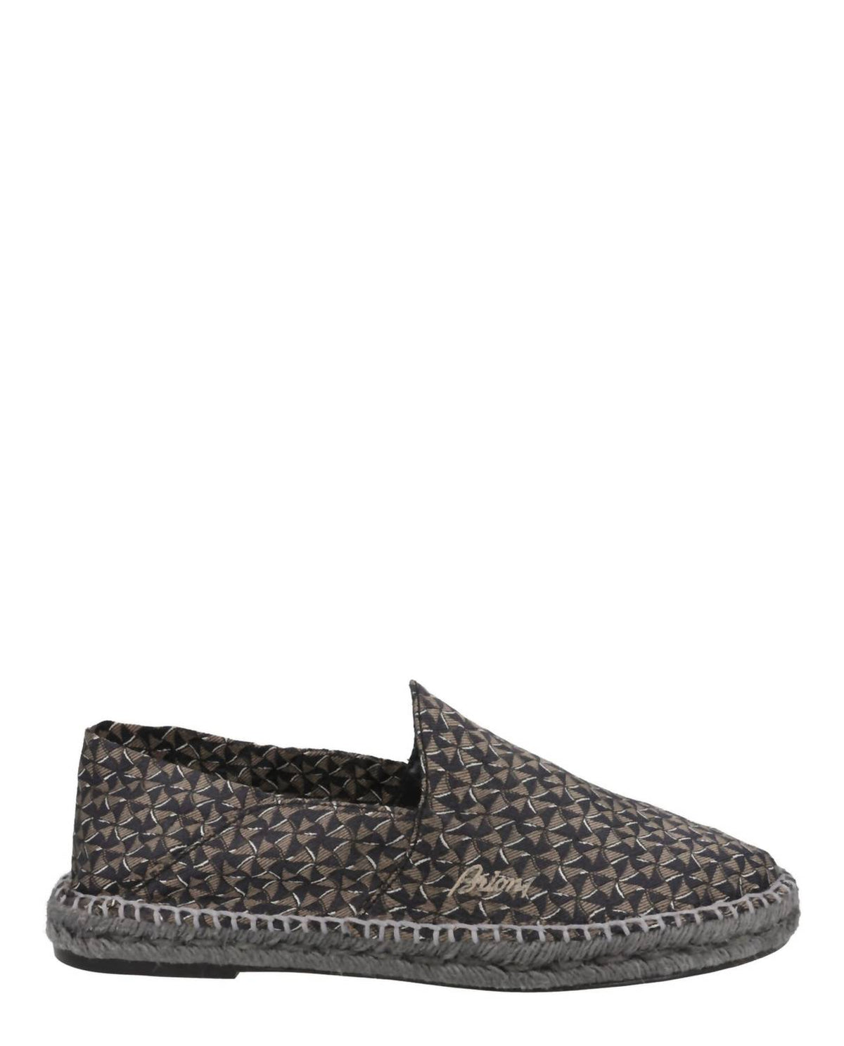 Brioni - Men's Slip-on Patterned Espadrilles