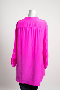 Britt Ryan - Women's Button-Down Placket Silk Blouse