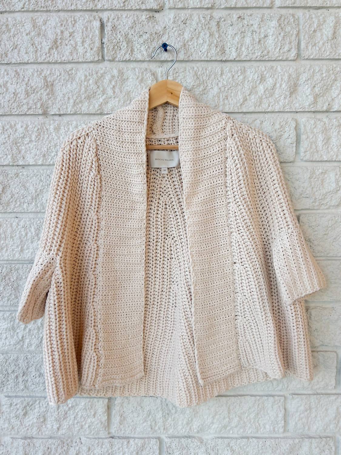 Brochu Walker - Fida Shrug - beige - clothing - cotton