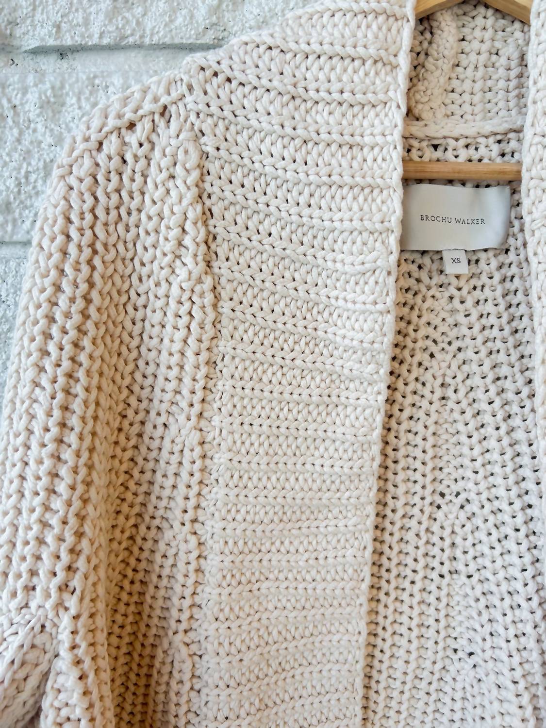 Brochu Walker - Fida Shrug - beige - clothing - cotton