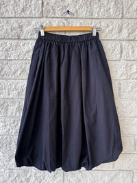 Brochu Walker - Loti Bubble Skirt - black - clothing - cotton - blend
