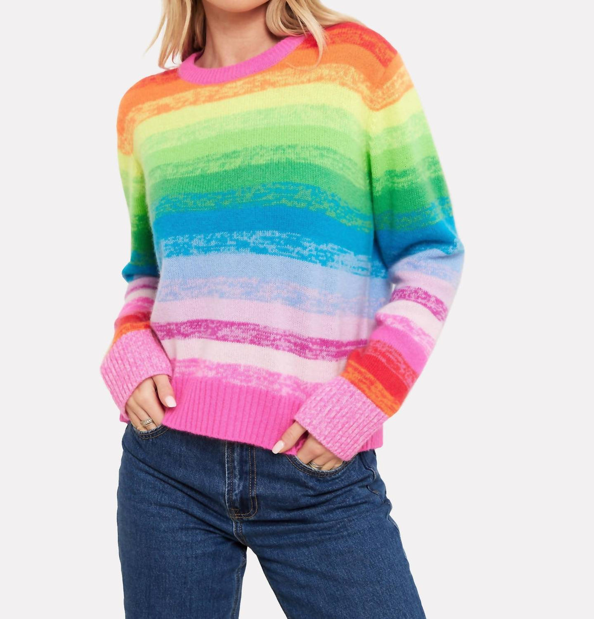 Brodie Cashmere - Maisie Rainbow Sweater