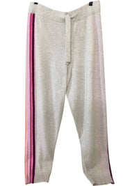 Brodie Cashmere - Ramona Rainbow Jogger Pants - beige - cashmere - clothing