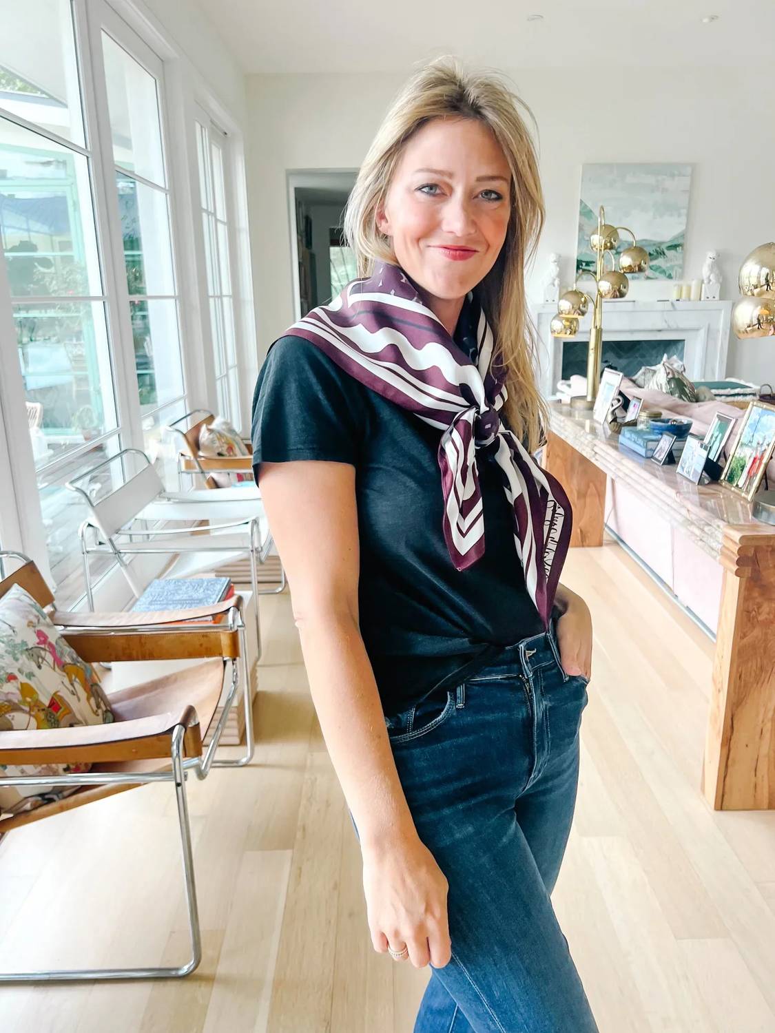 Brooke Wright - Women's Ditzy Floral Scarf