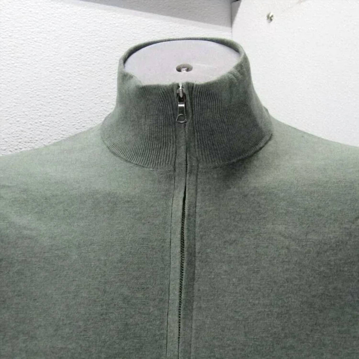 Brooks Brothers - Men's Half Zip Pullover Combed Cotton Sweater