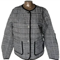Brooks Brothers - Women's Reversible Nylon Button Up Jacket