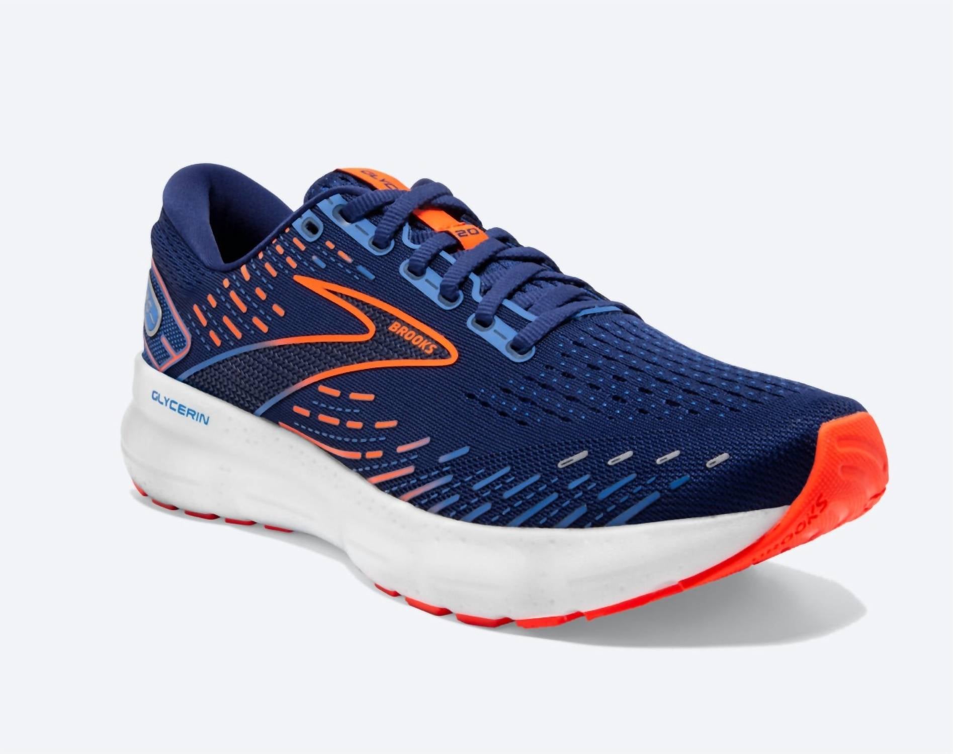 Brooks - Men's Glycerin 20 Sneakers - blue - men - shoes
