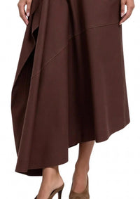 Brunello Cucinelli - Asymmetric Tiered Effect Skirt