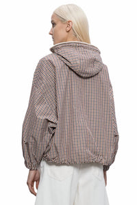 Brunello Cucinelli - Checkered Windbreaker Jacket