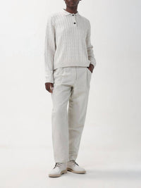 Brunello Cucinelli - Collared Long Sleeve Sweater
