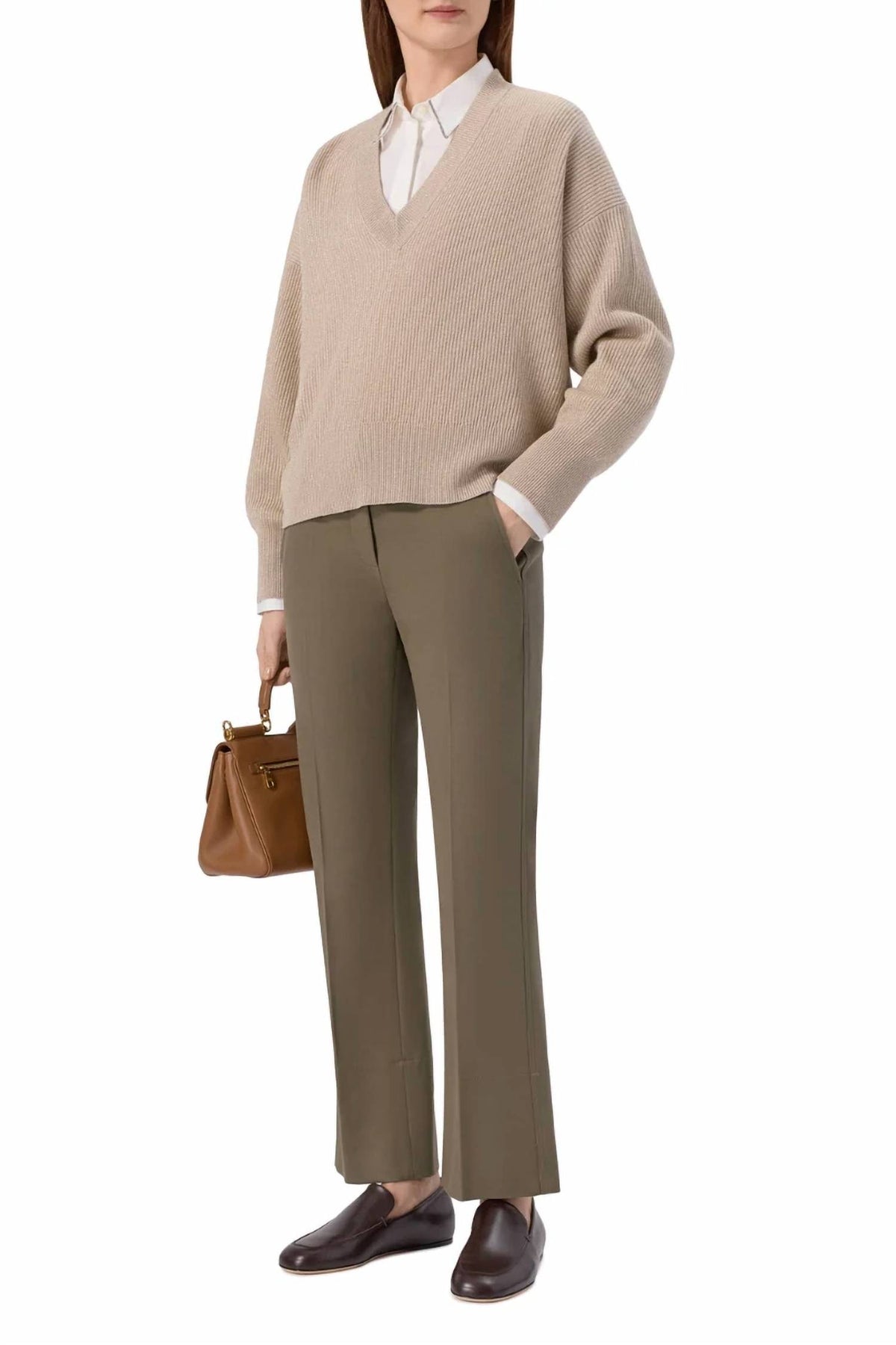 Brunello Cucinelli - Cotton Flared Trouser