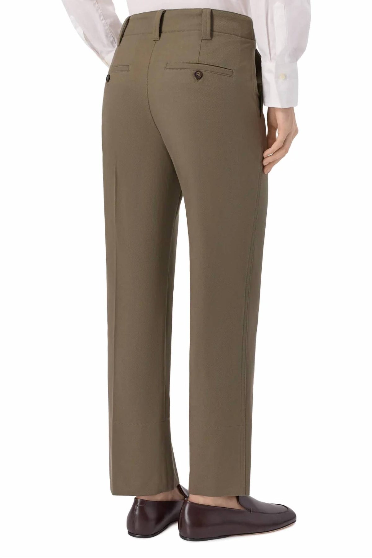 Brunello Cucinelli - Cotton Flared Trouser