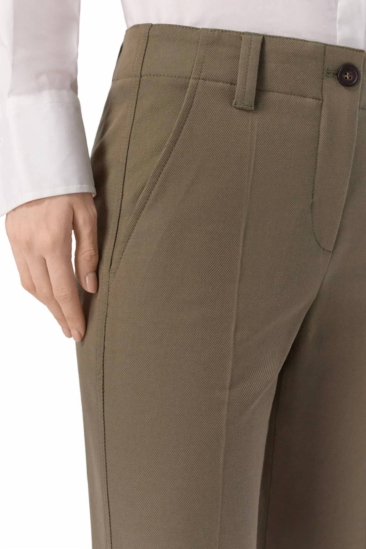 Brunello Cucinelli - Cotton Flared Trouser