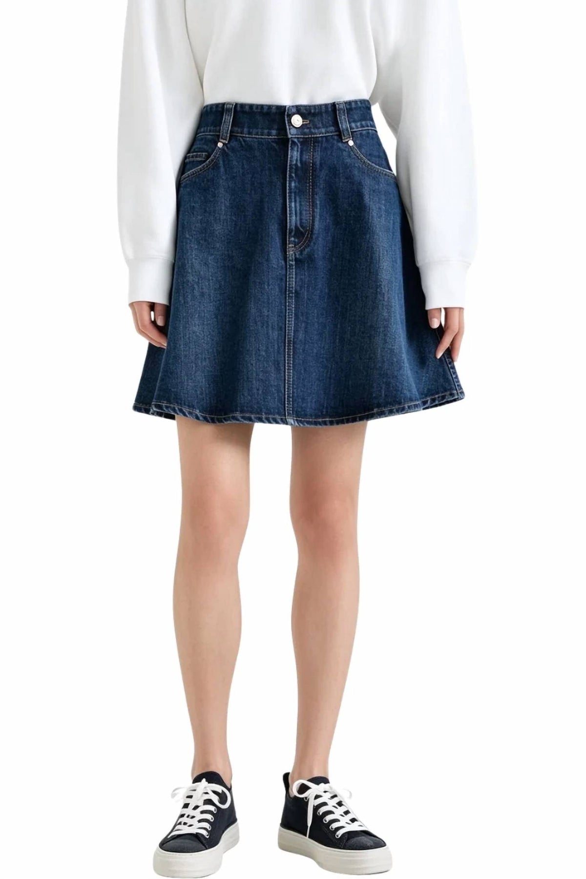 Brunello Cucinelli - Cotton Mini Skirt