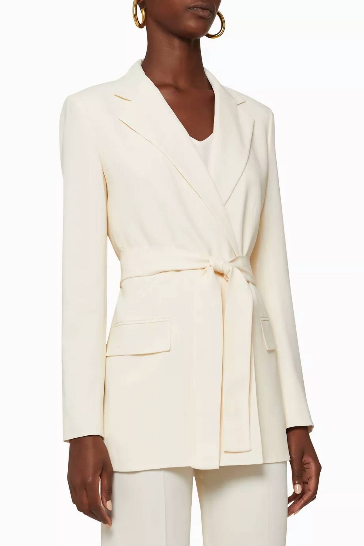 Brunello Cucinelli - Crepe Belted Blazer