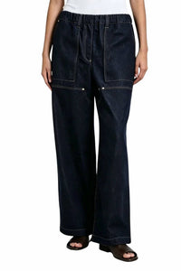 Brunello Cucinelli - Elasticated Waistband Contrast Jean