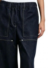 Brunello Cucinelli - Elasticated Waistband Contrast Jean