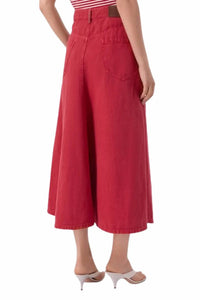 Brunello Cucinelli - Five-pocket Midi Denim Skirt