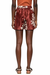 Brunello Cucinelli - Floral Print Silk Short