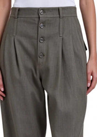 Brunello Cucinelli - High Rise Ankle Pant