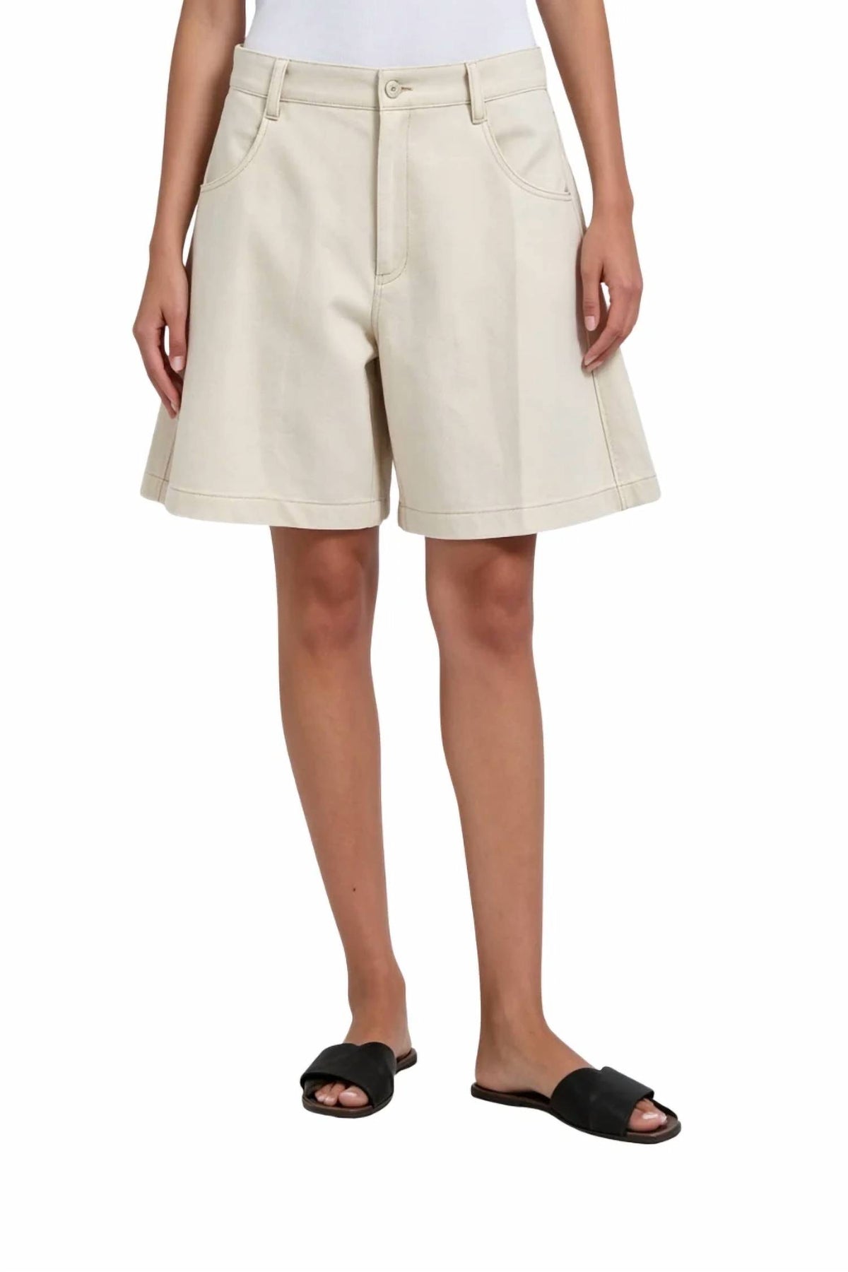 Brunello Cucinelli - High Waisted Wide Leg Short