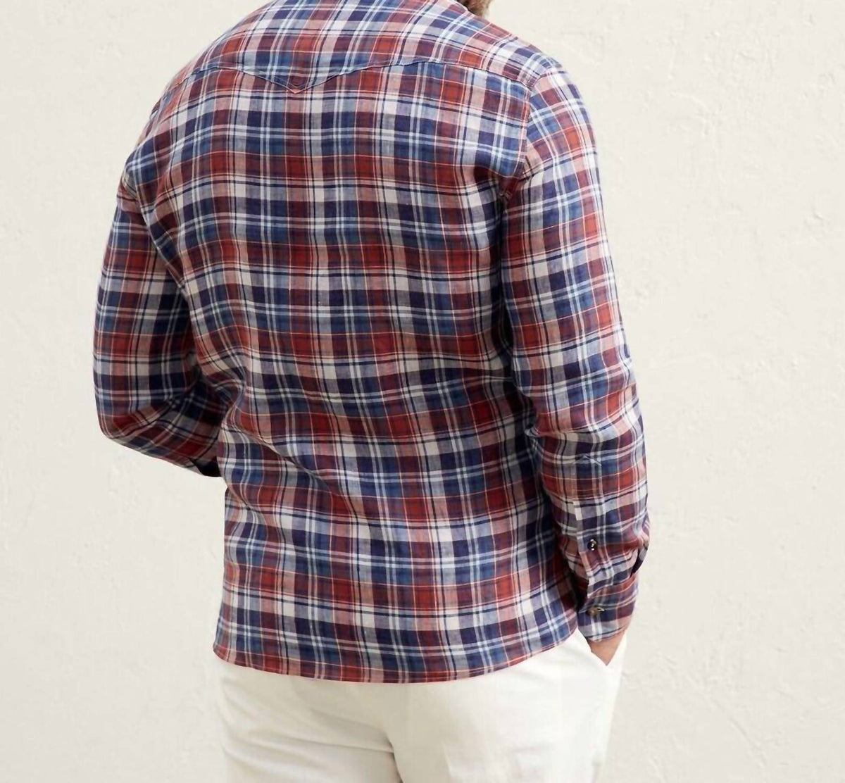 Brunello Cucinelli - Linen Pattern Shirt