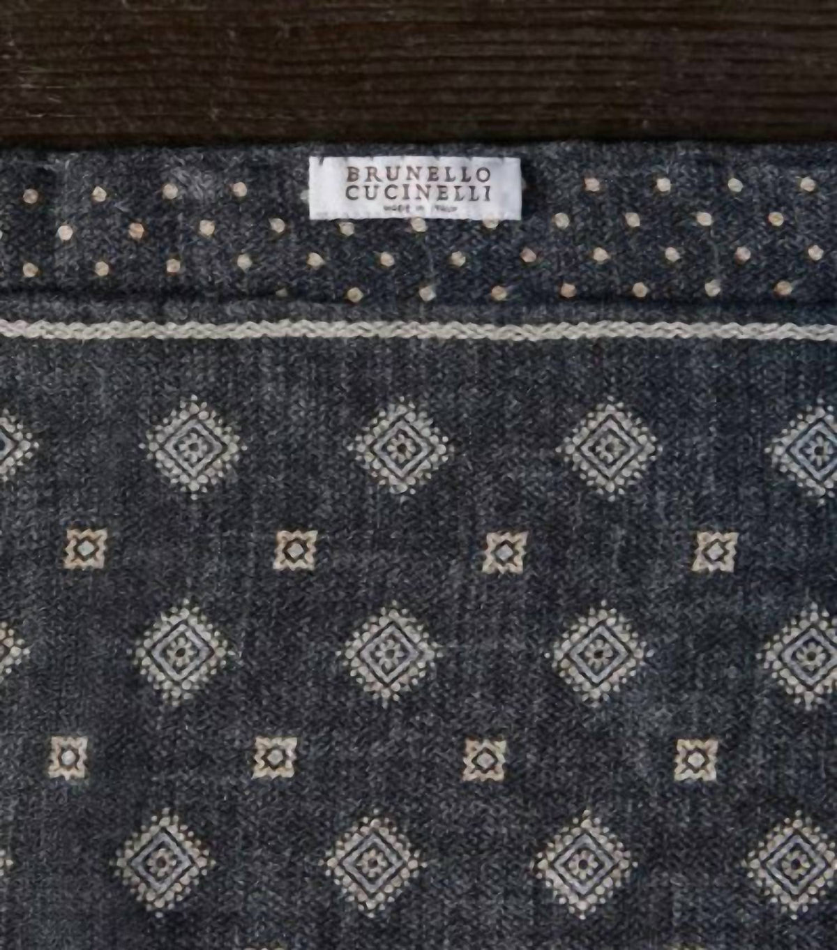 Brunello Cucinelli - Men's Double Face Silk Pocket Square