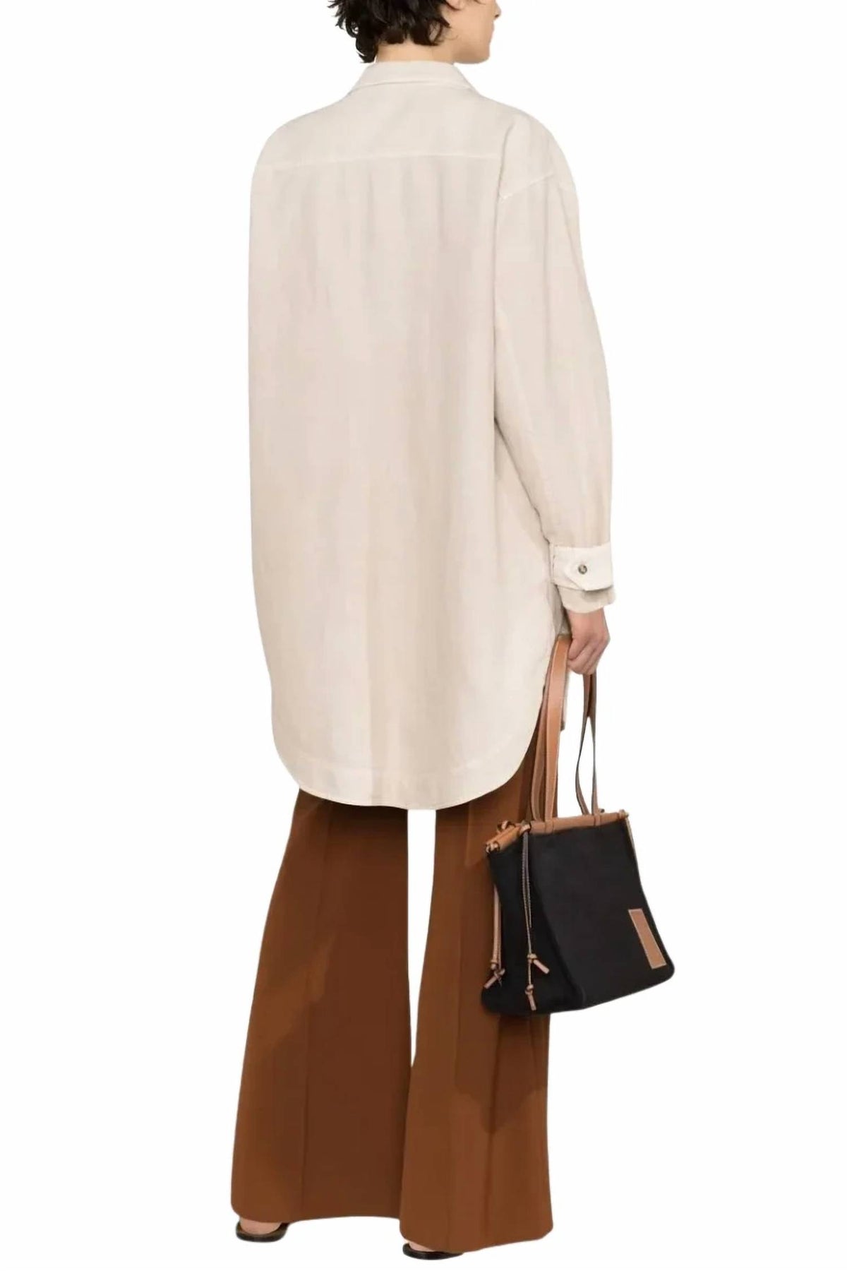 Brunello Cucinelli - Patch Pocket Long Sleeve Shirt