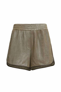 Brunello Cucinelli - Perforated Leather Shorts