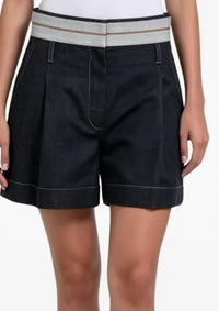 Brunello Cucinelli - Pleated Denim Short