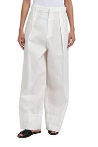 Brunello Cucinelli - Pleated Wide Leg Pant