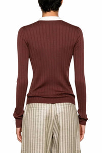 Brunello Cucinelli - Ribbed Knit Sweater