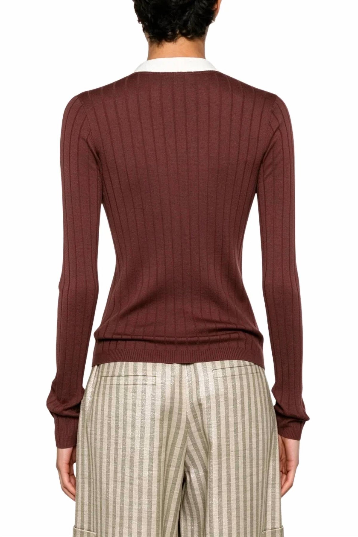 Brunello Cucinelli - Ribbed Knit Sweater