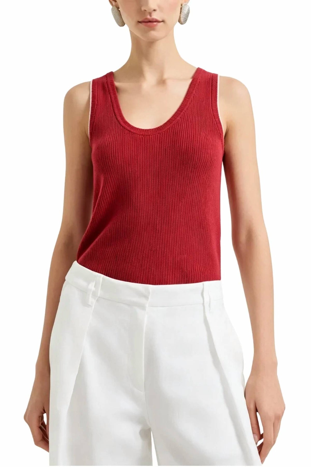 Brunello Cucinelli - Ribbed Tank Top