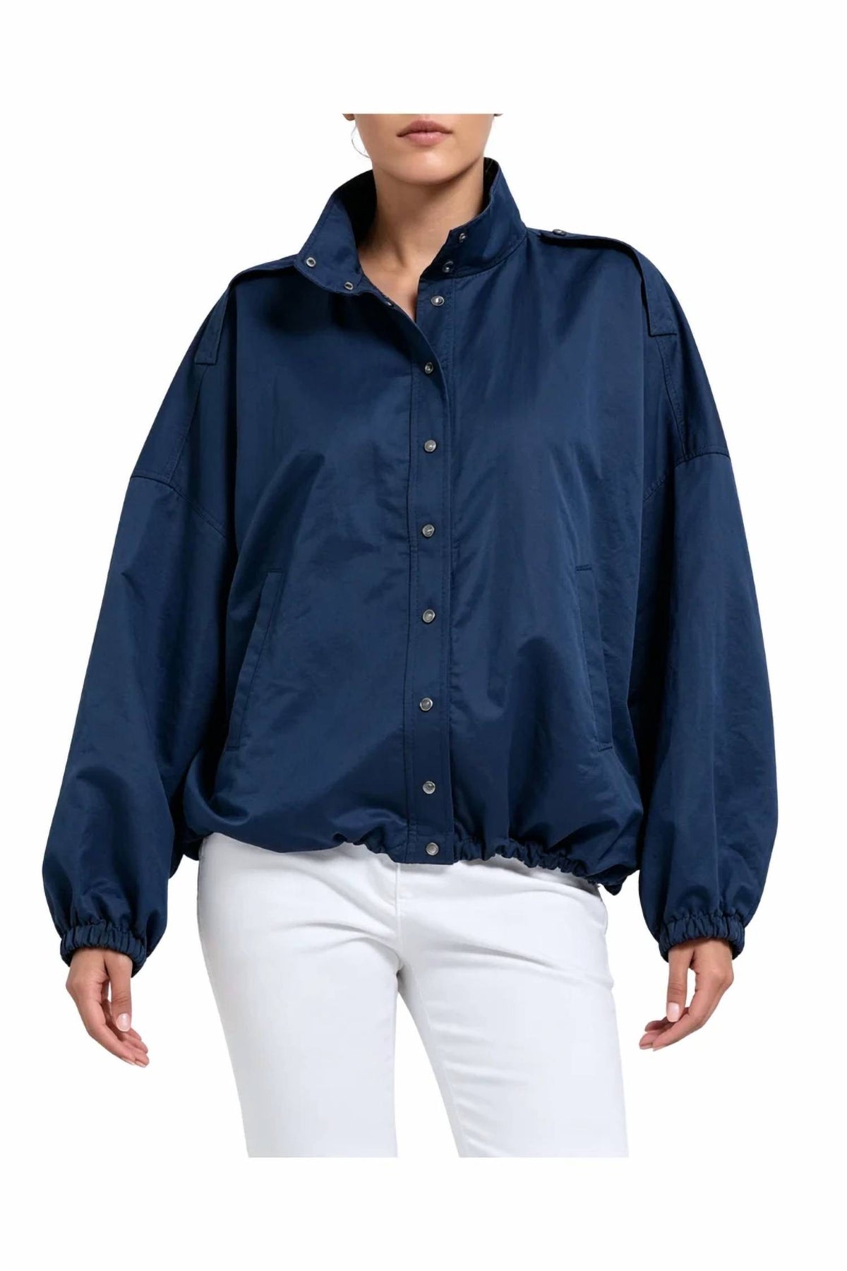 Brunello Cucinelli - Shoulder Pad Bomber Jacket