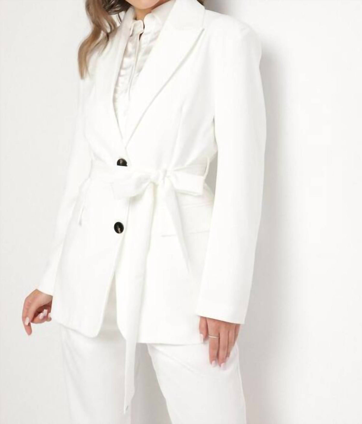 Brunello Cucinelli - Single Breasted Belted Blazer