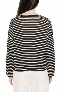 Brunello Cucinelli - Striped Crew Neck Sweater