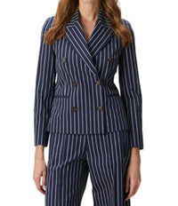Brunello Cucinelli - Striped Double-breasted Jacket