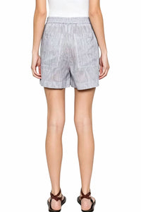 Brunello Cucinelli - Striped Elasticated Short